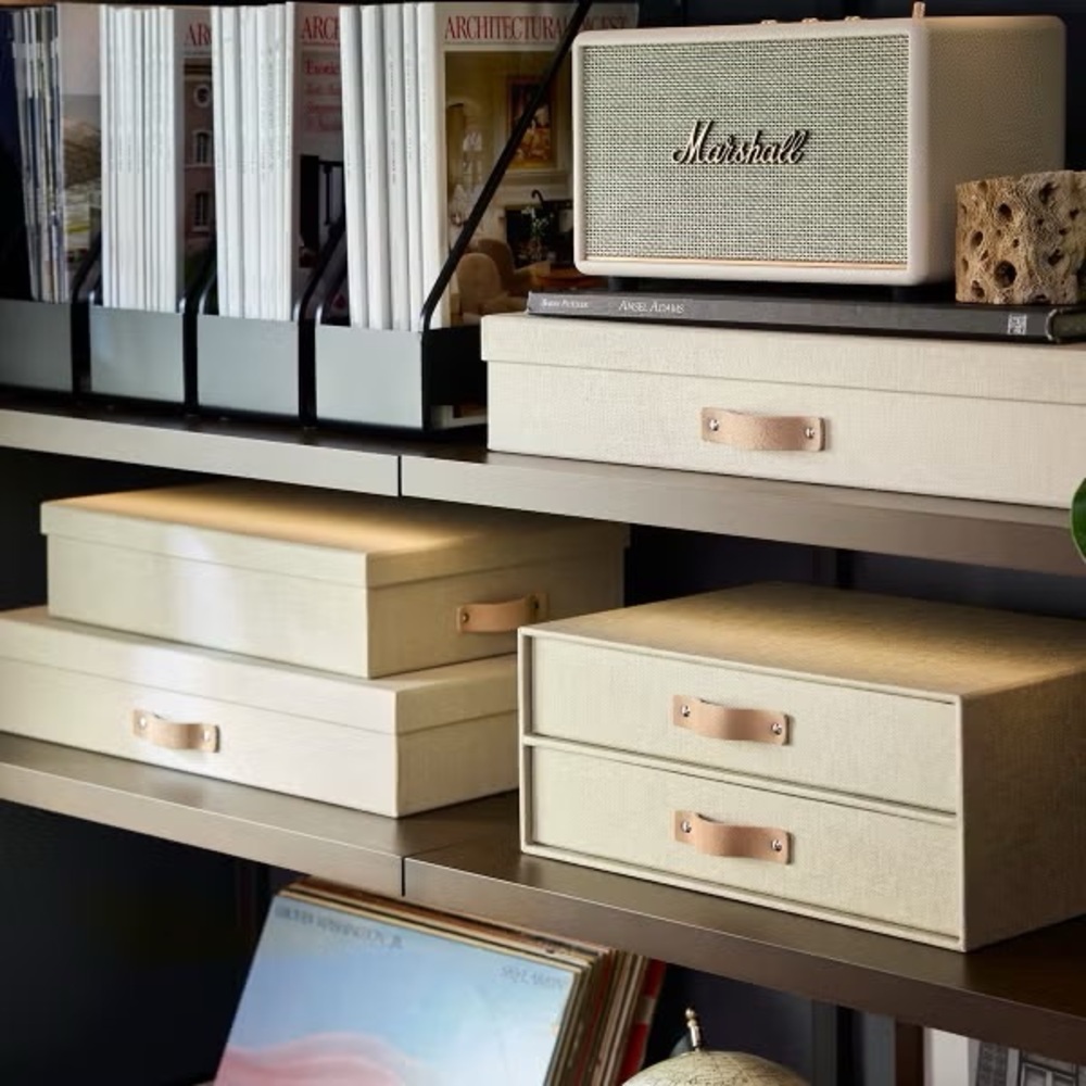 The Container Store Bigso Marten Parchment Paper Drawers Paper Organizer Office - Picture 4 of 10